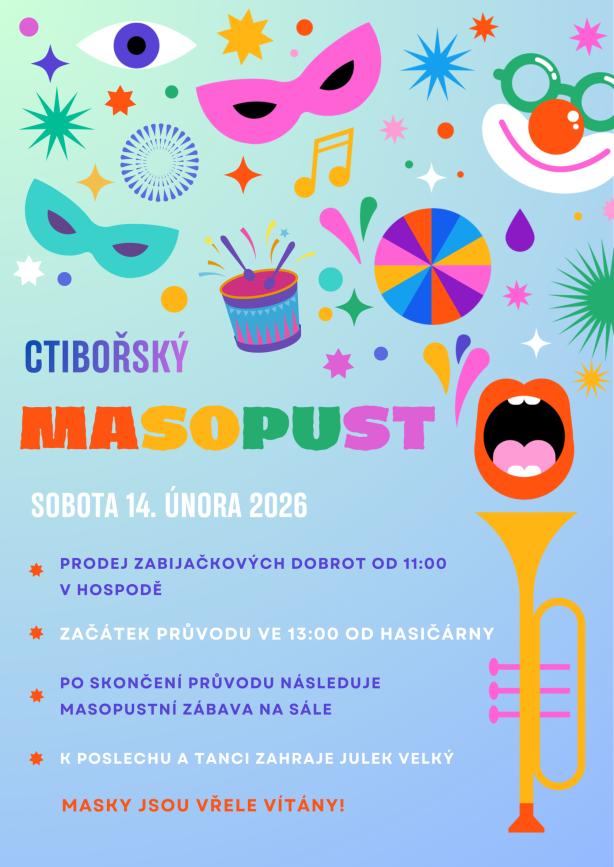Ctiborsky masopust 2026