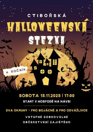 Hlloweenská stezka Ctiboř